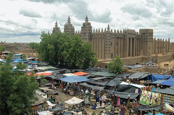 The great mosque of Jenne