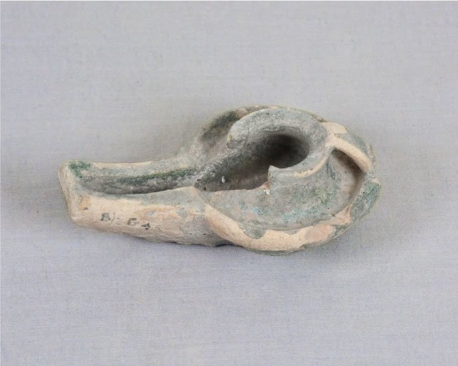 Oil lamp excavated at Sijilmasa